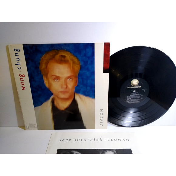 Wang Chung Mosaic Vinyl LP Record Album 1986 Everybody Have Fun Tonight SynthPop - Picture 2 of 6